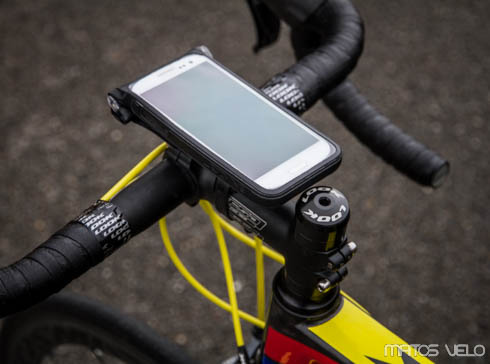 Test du support vélo pour smartphone Lezyne Smart Dry Caddy