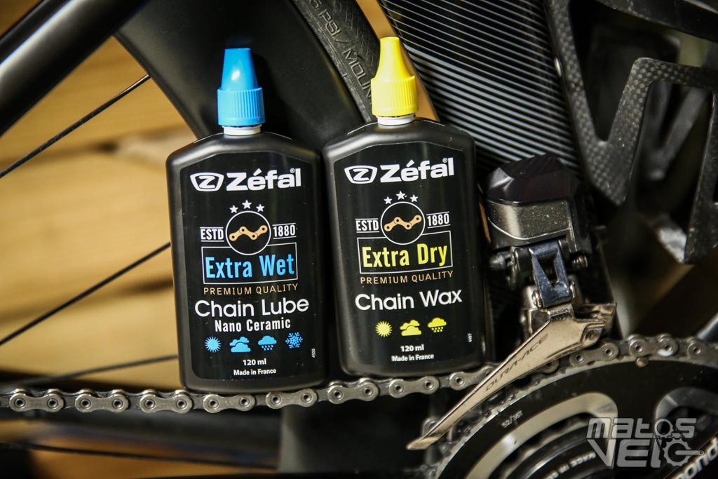 Lubrifiant chaîne vélo Zéfal Extra Dry Wax cire eau conditions sèches